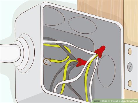 how to install outdoor junction box|install old work electrical box.